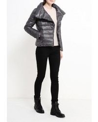 Женская темно-серая куртка-пуховик от Bruebeck