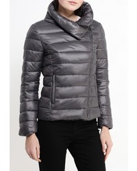 Женская темно-серая куртка-пуховик от Bruebeck