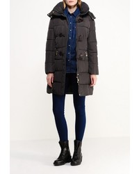 Женская темно-серая куртка-пуховик от Design