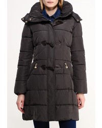 Женская темно-серая куртка-пуховик от Design