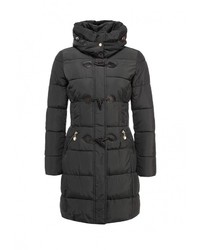 Женская темно-серая куртка-пуховик от Design