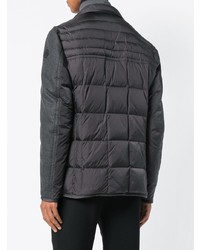 Мужская темно-серая куртка-пуховик от Moncler
