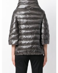 Женская темно-серая куртка-пуховик от Herno