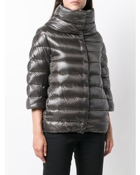 Женская темно-серая куртка-пуховик от Herno