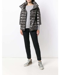 Женская темно-серая куртка-пуховик от Herno