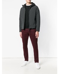 Мужская темно-серая куртка-пуховик от Hetregó