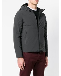 Мужская темно-серая куртка-пуховик от Hetregó