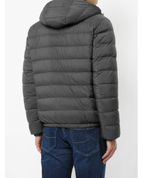 Мужская темно-серая куртка-пуховик от Herno