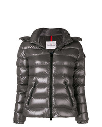 Женская темно-серая куртка-пуховик от Moncler