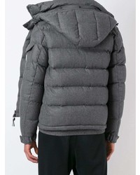 Мужская темно-серая куртка-пуховик от Moncler
