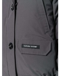 Женская темно-серая куртка-пуховик от Canada Goose