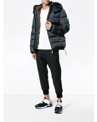 Мужская темно-серая куртка-пуховик от Moncler