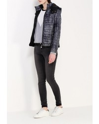 Женская темно-серая куртка-пуховик от Z-Design