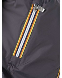 Женская темно-серая куртка-пуховик от K-Way