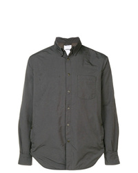 Мужская темно-серая куртка-рубашка от Aspesi