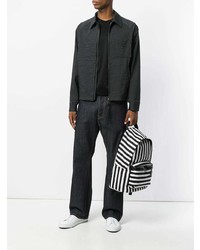 Мужская темно-серая куртка-рубашка от Lanvin