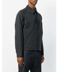 Мужская темно-серая куртка-рубашка от Lanvin