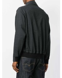 Мужская темно-серая куртка-рубашка от Lanvin