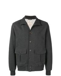 Мужская темно-серая куртка-рубашка от Circolo 1901