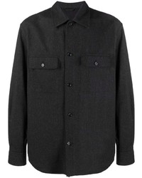 Мужская темно-серая куртка-рубашка от Filippa K