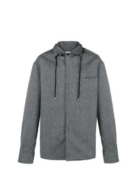 Мужская темно-серая куртка-рубашка от Lanvin