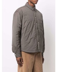 Мужская темно-серая куртка-рубашка от Jacquemus