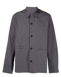 Мужская темно-серая куртка-рубашка от Officine Generale