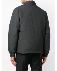 Мужская темно-серая куртка-рубашка от Marni