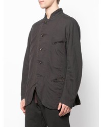 Мужская темно-серая куртка-рубашка от Ziggy Chen