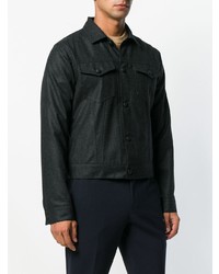 Мужская темно-серая куртка-рубашка от Tagliatore