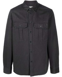 Мужская темно-серая куртка-рубашка от Zadig & Voltaire