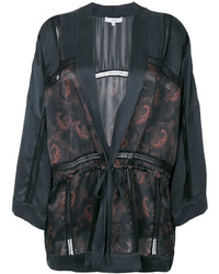 Женская темно-серая куртка с "огурцами" от IRO