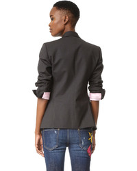 Женская темно-серая куртка от Dsquared2