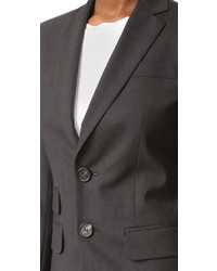 Женская темно-серая куртка от Dsquared2