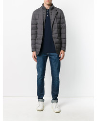 Мужская темно-серая куртка от Herno