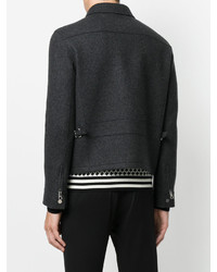 Мужская темно-серая куртка от Neil Barrett