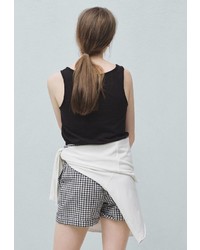 Женская темно-серая майка от Mango