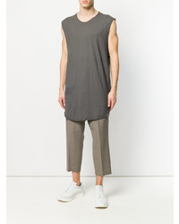 Мужская темно-серая майка от Lost & Found Rooms