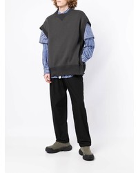 Мужская темно-серая майка от Sacai