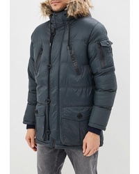 Мужская темно-серая парка от Brave Soul