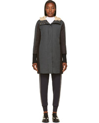 Женская темно-серая парка от Marni