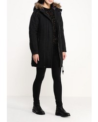 Женская темно-серая парка от Fred Perry