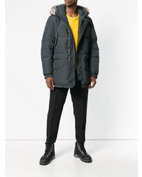 Мужская темно-серая парка от Parajumpers