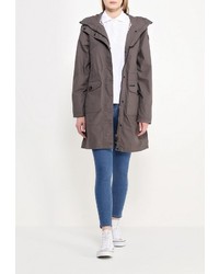 Женская темно-серая парка от Torstai