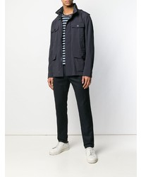 Темно-серая полевая куртка от Fay