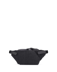 Мужская темно-серая поясная сумка из плотной ткани от Côte&Ciel