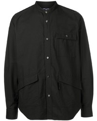 Мужская темно-серая рубашка с длинным рукавом от Comme des Garcons Homme