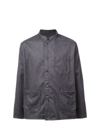 Мужская темно-серая рубашка с длинным рукавом от Engineered Garments