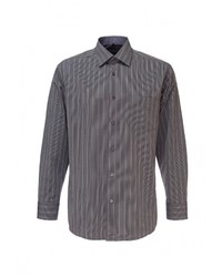 Мужская темно-серая рубашка с длинным рукавом от GREG