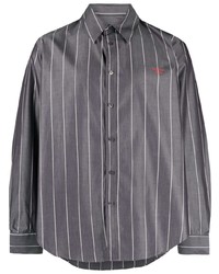 Мужская темно-серая рубашка с длинным рукавом от Martine Rose